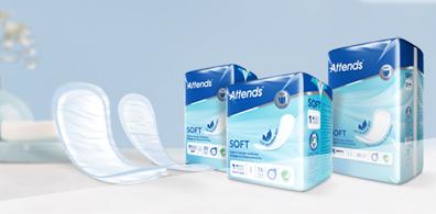 New! Attends Soft – Upgrades Throughout the Entire Range